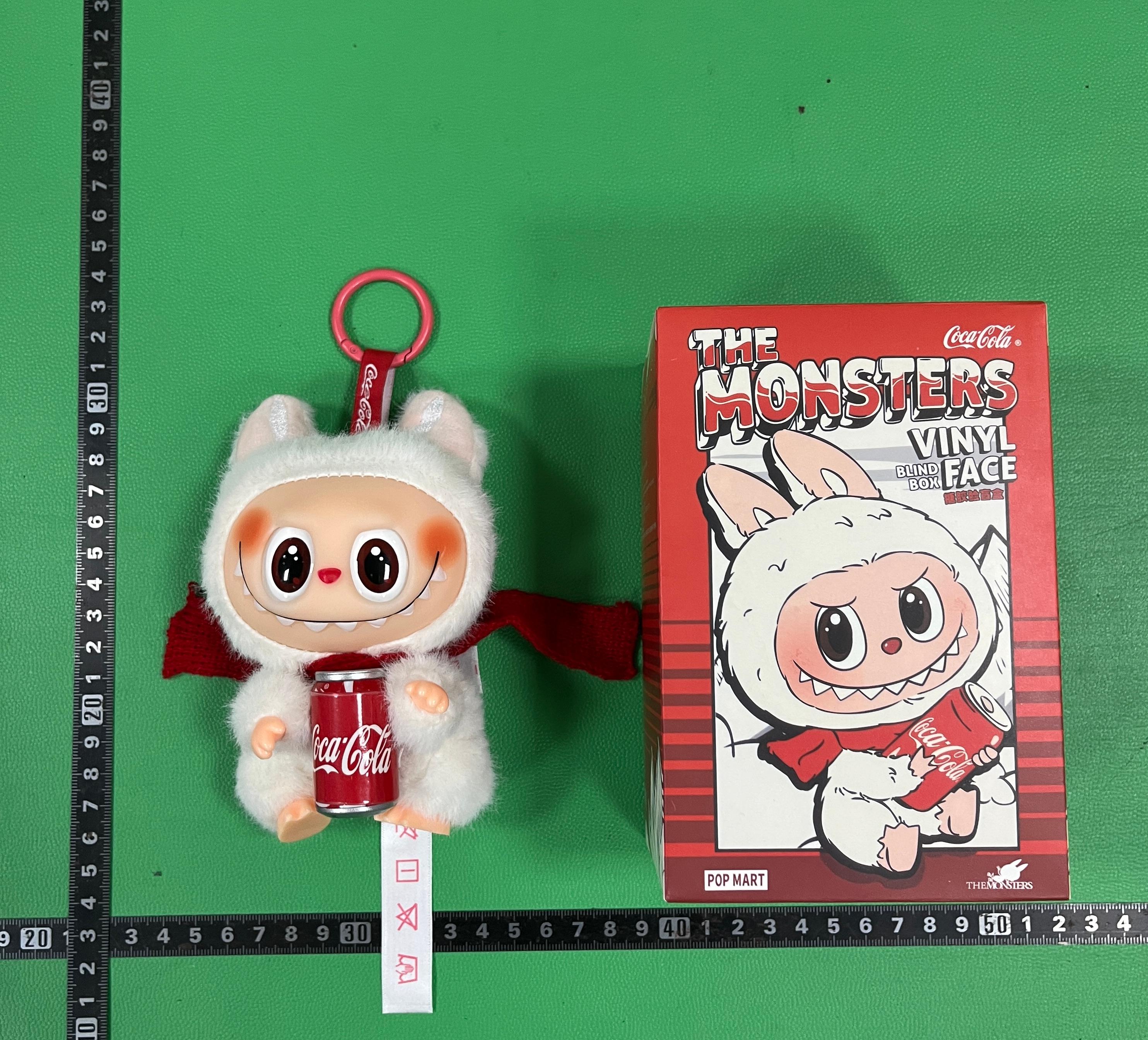 Bubble Mart labubu Coca-Cola series plush blind box macaron trendy toy figure pendant cute doll -8
