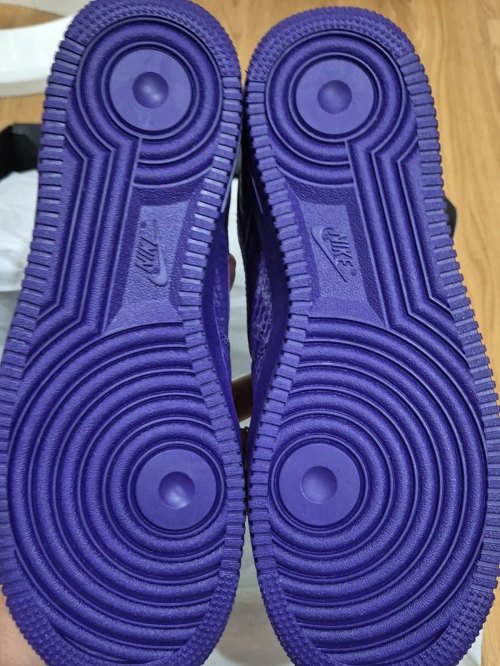 New Images Of The Kobe Bryant x Nike Air Force 1 “Court Purple”(pic5) New Images Of The Kobe Bryant x Nike Air Force 1 “Court Purple”(pic5)