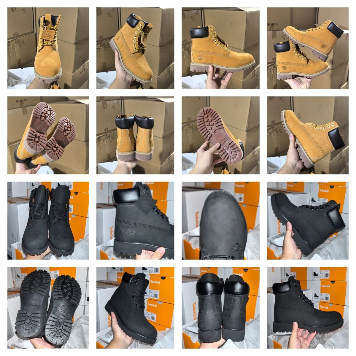 Timberland's classic yellow bo