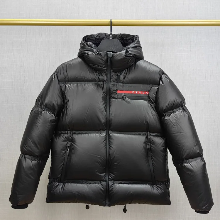 Prada Black Puffer Jacket
